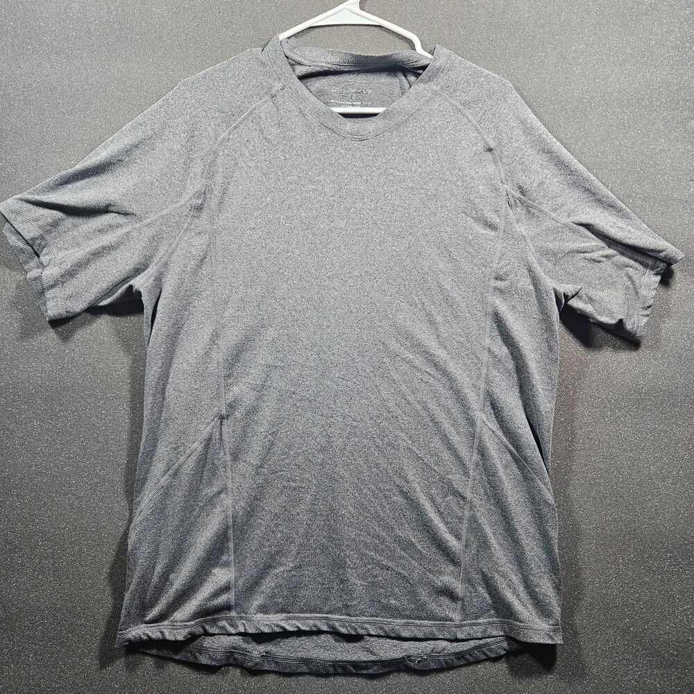 Brooks Running Drirelease T-Shirt Men’s XL Gray Athletic Performance Tee